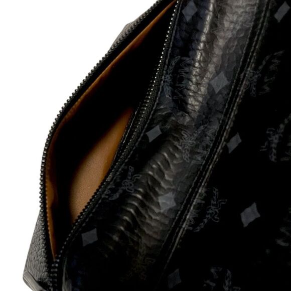 MCM Blk/Gry Monogram Stark Side Studs Backpack in Visetos |Size: 42.5cm| - Picture 3 of 16